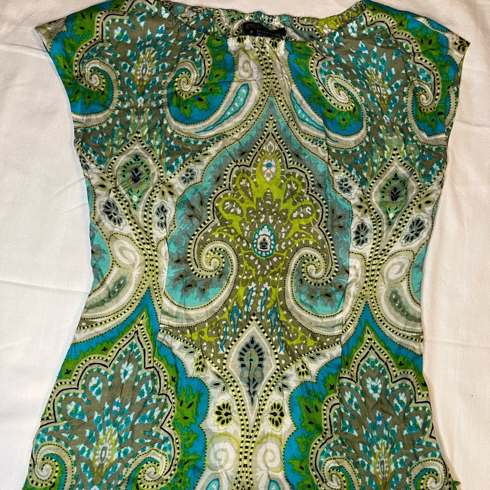 Etcetera Greenish blouse